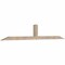 Ekena Millwork Portland Smooth Timber Gable Bracket, Douglas Fir, 96"W x 16"H x 3 1/2"D x 3 1/2"F, 4/12 Pitch GBW096X16X0404POR00SDF - alternate 3